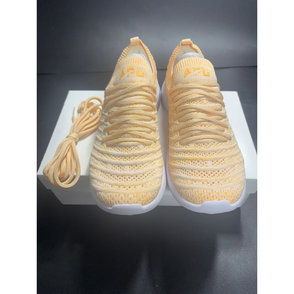 APL NEW Women's TechLoom Wave Pristine/Marigold/Melange in Size 9 MSRP $270